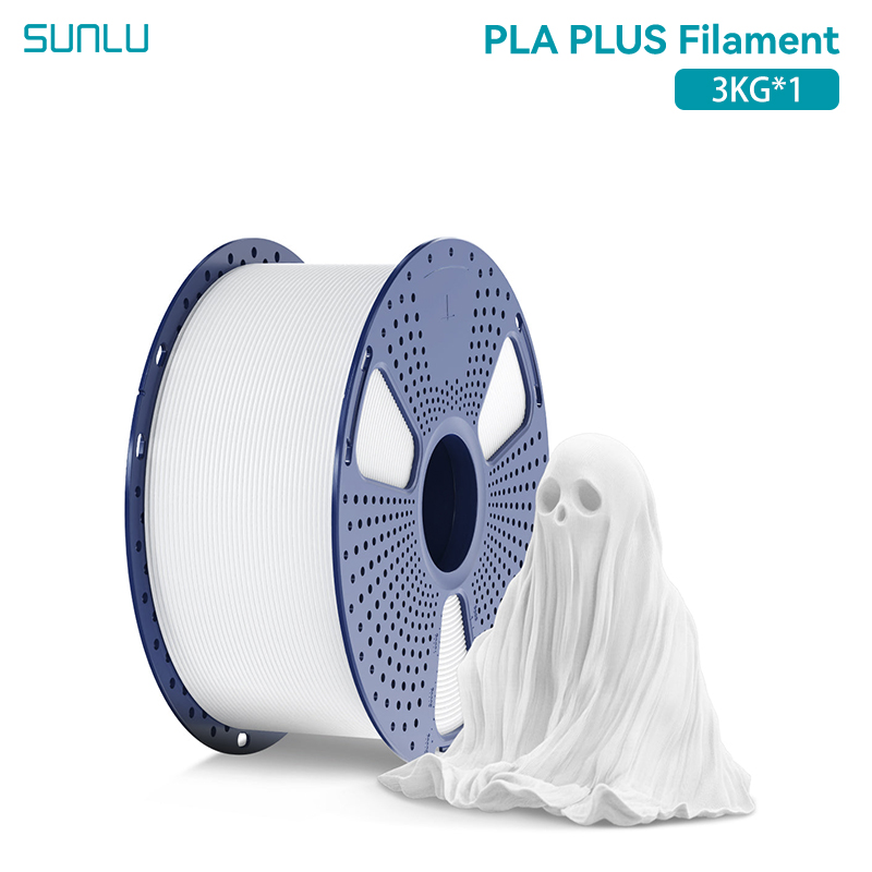 SUNLU PLA/PLA PLUS/PETG 3D Filament 1.75mm 3KG Grote Spoel Netjes Opgewonden Sterker en Veerkrachtig voor de Meeste FDM 3D-printers