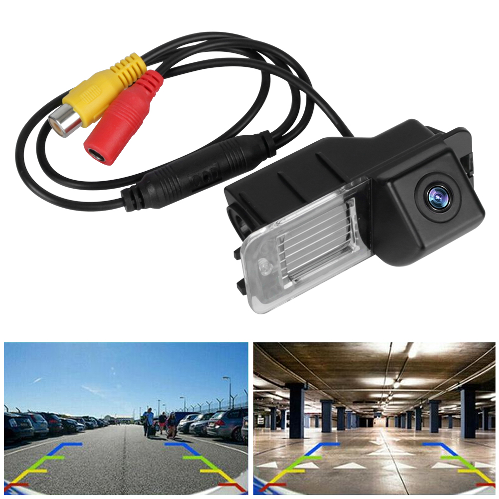 12 V Auto-Rückfahrkamera PDC Parktronic Rückfahr-Nachtsicht 170 °   Winkelzubehör für VW POLO Golf4 Passat B7 CC Volkswagen