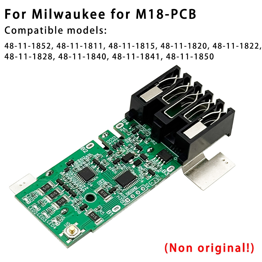Für M18 Lade Schutz Platine PCB Für Milwaukee 18V 3Ah 4Ah 5Ah 6Ah Li-Ion Batterie 48-11-1811 PCB Board Motherboard