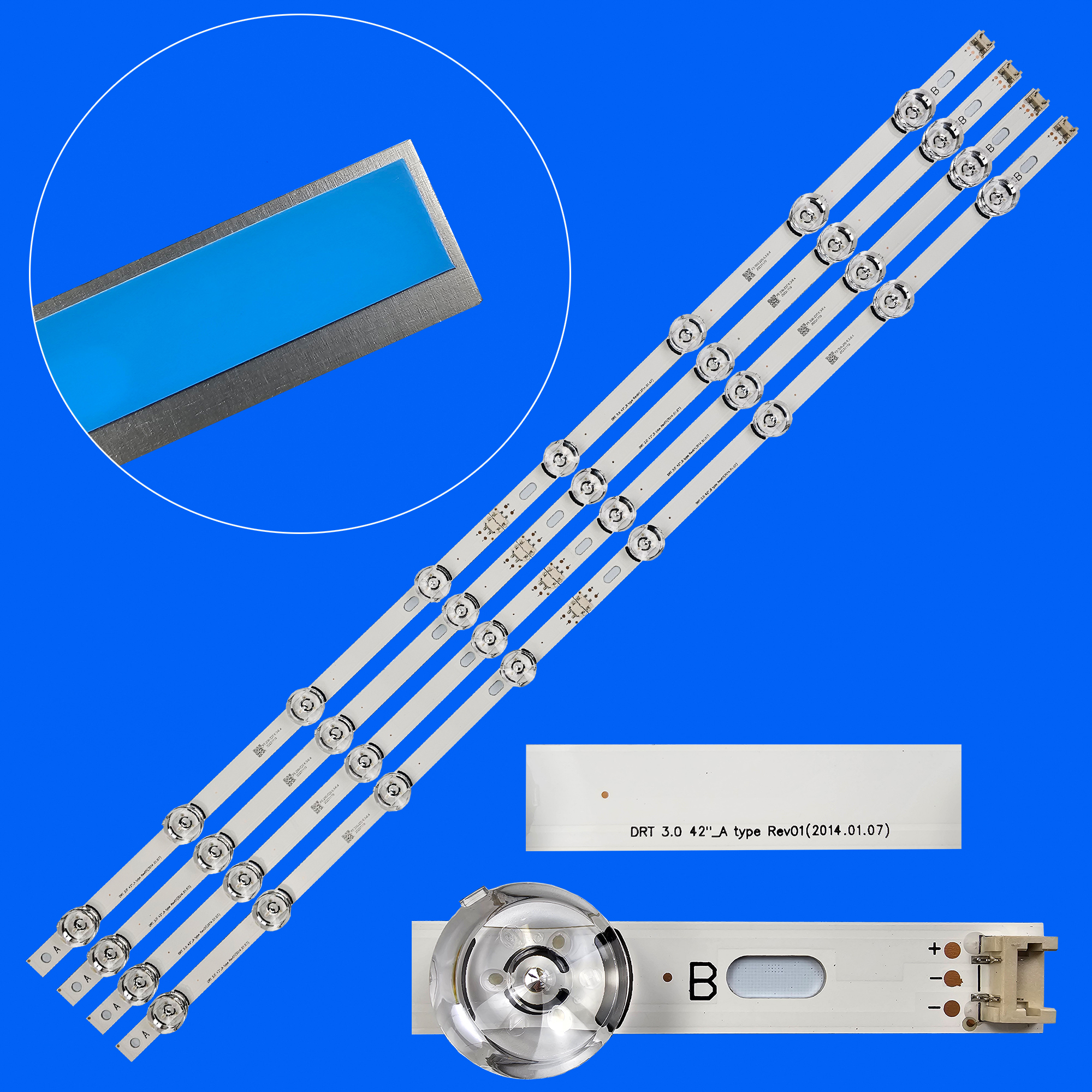 LED-Hintergrundbeleuchtungsstreifen für 42GB6500 42LB5300 42LB531 42LB5553 42LB5500 42LB5510 42LB5520 42LB5600 42LB5610 42LB5800 42LB5820