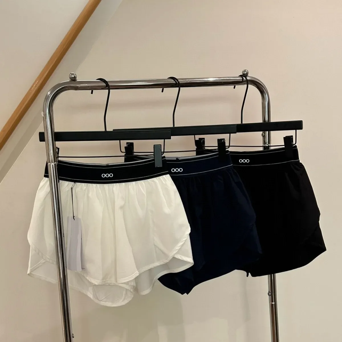 Quick Drying Yoga Shorts for Women Fake Two Piece Wide Leg Trouser Skirt Summer Sports Fitness Running Training Thin Breathable