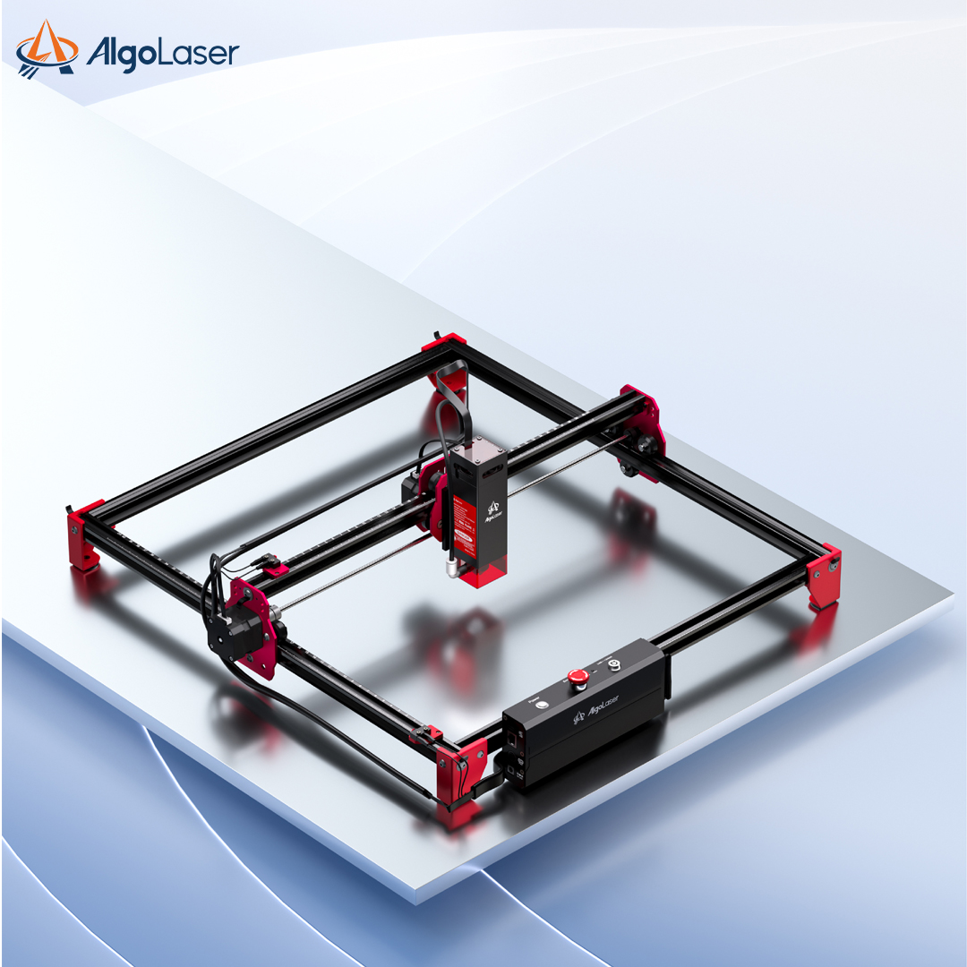 Algolaser DIY Mini 5W grawer laserowy 315*300MM przenośna drukarka logo narzędzia do obróbki drewna maszyna CNC znacznik kontroli offline