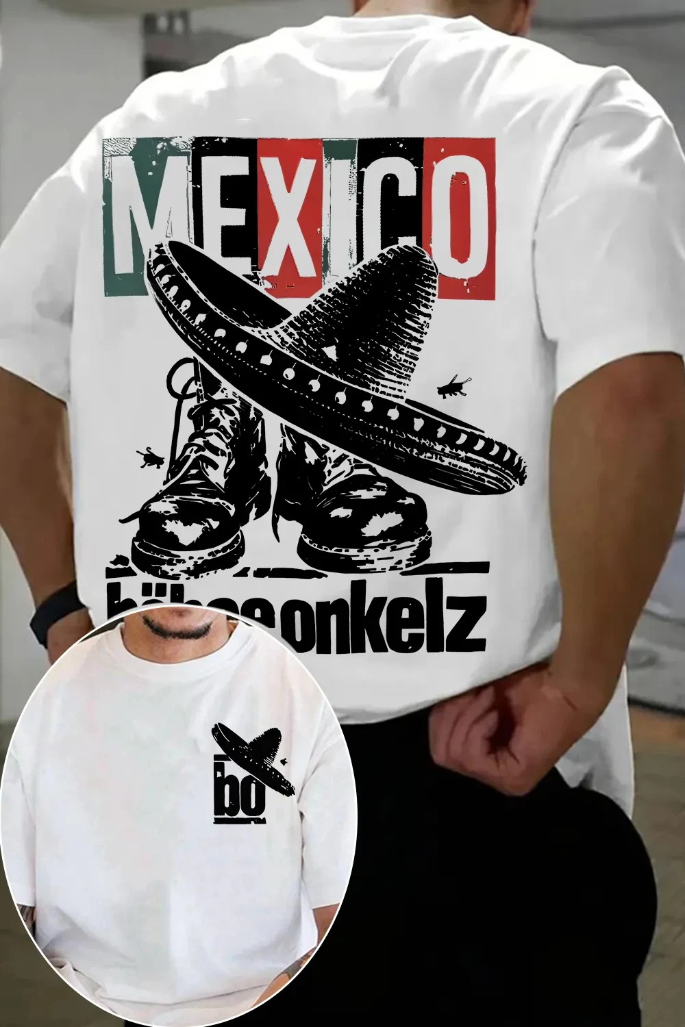 Böhse Onkelz Gehasst Verdammt Vergöttert II Printed Oversized T-Shirt, Cotton Unisex Summer Women And Men Comfortable T-shirt