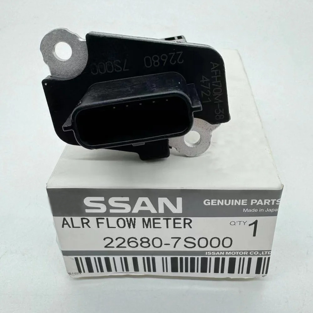 22680-7S000 226807 Датчик массового расхода воздуха S00A MAF 13800-66J00 для N-issan Sukuki Grand 1380066 J00 MAF0031 226807 S000 Оригинал