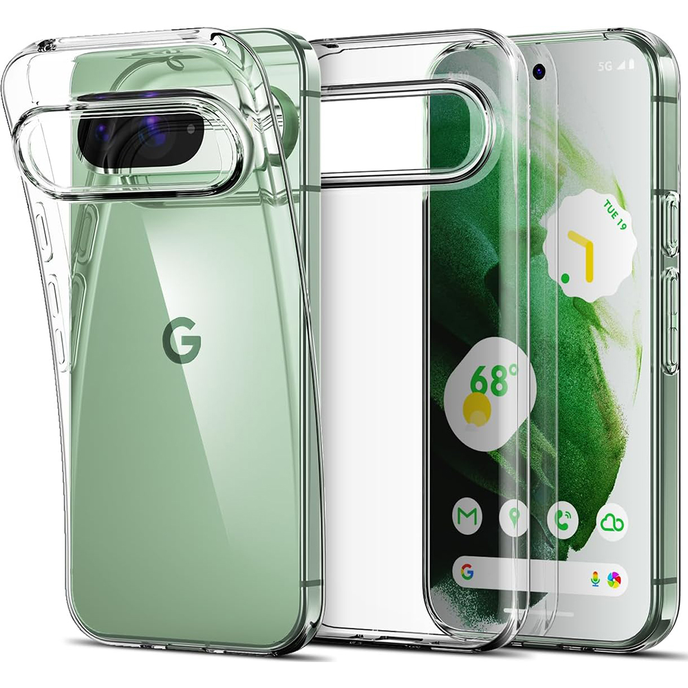 シリコーンソフト超薄型ケース Google ピクセル 9 8A 8 7 7A 6A 6 プロ XL クリアシェル透明バックカバー Google 8 A 9 XL