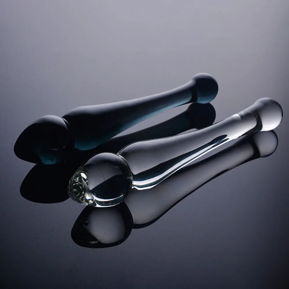 22ซม.Big HEAD Butt Plug คริสตัล Dildo Sheer Pyrex เนื่องจาก Dong BULLET Anal Sex Toys ผลิตภัณฑ์สำหรับผู้ใหญ่สำหรับผู้หญิงผู้ชาย,asturbation