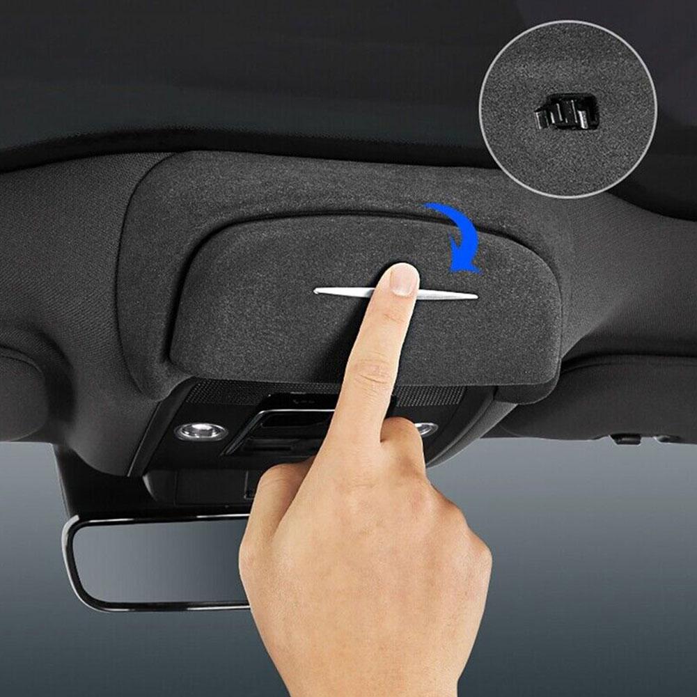 Voor Byd Seal Bril Case Auto Interieur Accessoire Suède Zonnebril Veilig Brillen Plafond Box Stijlvolle Bescherming Opslag B0k5