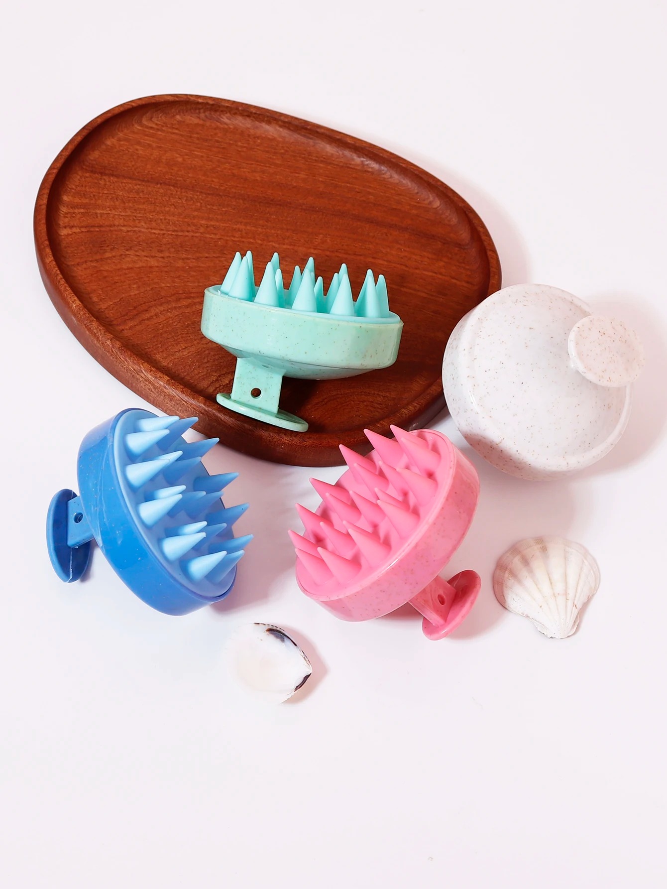 Brosse de lavage pour cheveux, peigne de massage du cuir chevelu en silicone, brosse de massage corporel douce, outil de beauté et de coiffure, peigne SPA pour la douche