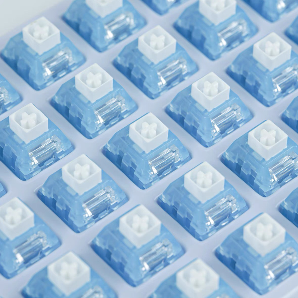Kailh Arctic Fox Box Switch Computer Mechanische Gaming-Tastatur 5-polig Taktile Clicky-Schalter Hot Swap RGB SMD für VGN Kit