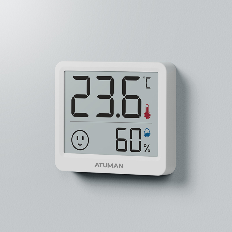 Duka Mini High-precision Intelligent Electronic Thermometer And Hygrometer Vertical Baby Room Household Thermometer Indoor