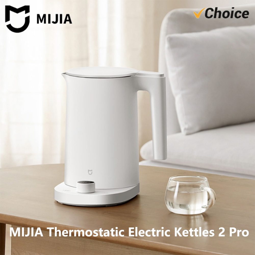 NOVO Chaleira Elétrica Inteligente MIJIA 2 Pro, Eletrodoméstico de Cozinha com Display LED, Temperatura Constante Inteligente 24H, Samovar 220V