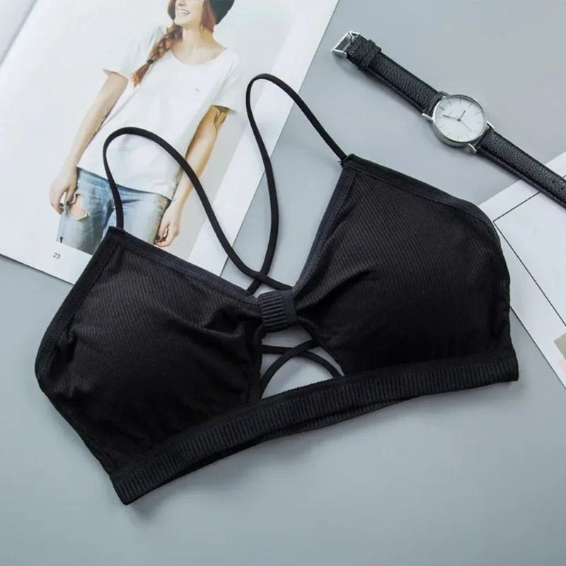 Женский спортивный бюстгальтер с перекрестными ремешками Push Up Top Women Yoga Gym Crop Tops Brassiere Femme Fitness Tops Спортивные дышащие бюстгальтеры Топ Женский