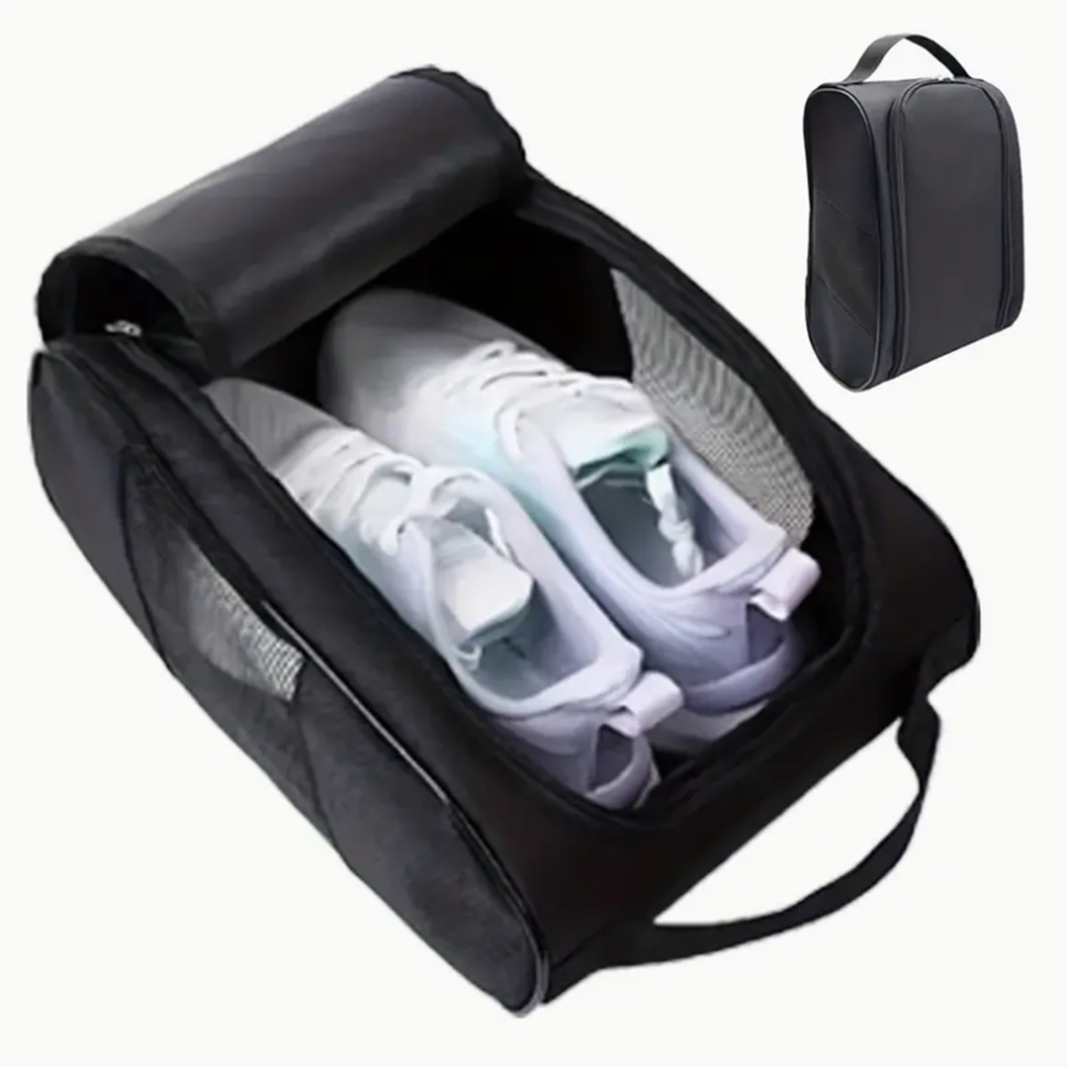 Bolsa de zapatos de Golf portátil, bolsas porta zapatos de tela Oxford, bolso de Golf ligero transpirable, bolsa de zapatos de tenis de fútbol a prueba de polvo