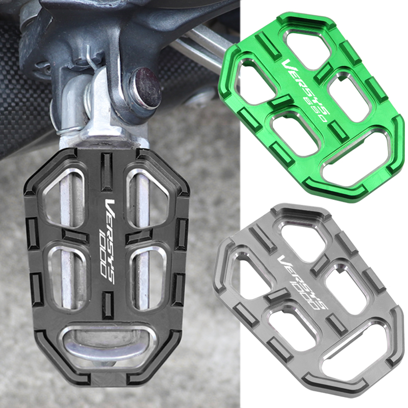 Voor Kawasaki VERSYS 1000 650X300 versys-x300 650 1000 Motorfiets Accessoires Billet Voetsteun Brede Pedalen Pedaal Rest Voetsteunen