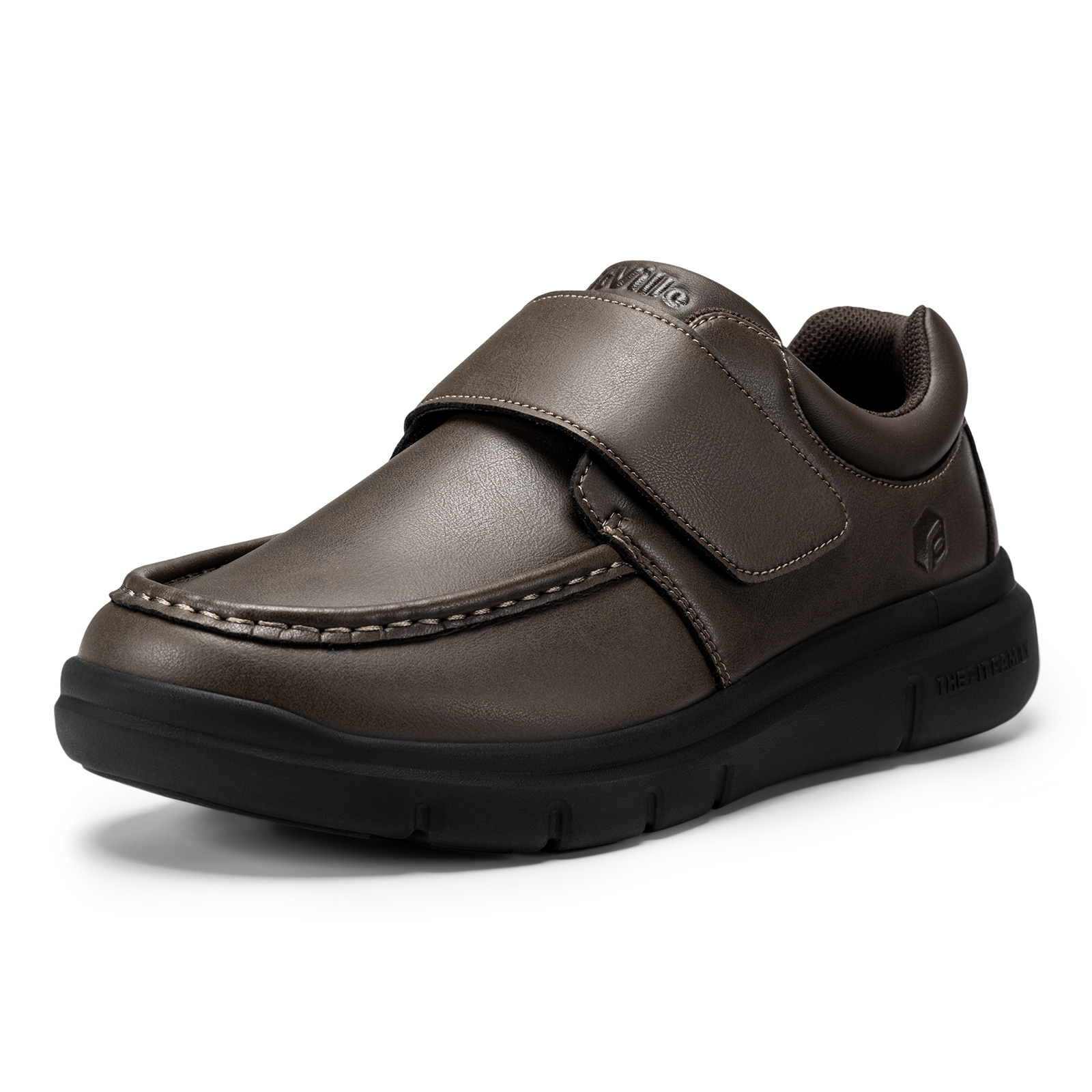 Fitville Weite Diabetiker-Walkingschuhe Komfortable Luxus-Business-Schuhe für Herren Casual Sneakers mit Bogenstütze Atmungsaktiv