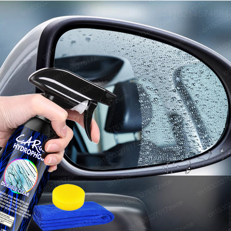 Waterafstotende Spray Anti Regen Coating Voor Auto's Glas Hydrofobe Anti-regen Auto Vloeibare Voorruit Spiegel Masker Auto Polish Kit