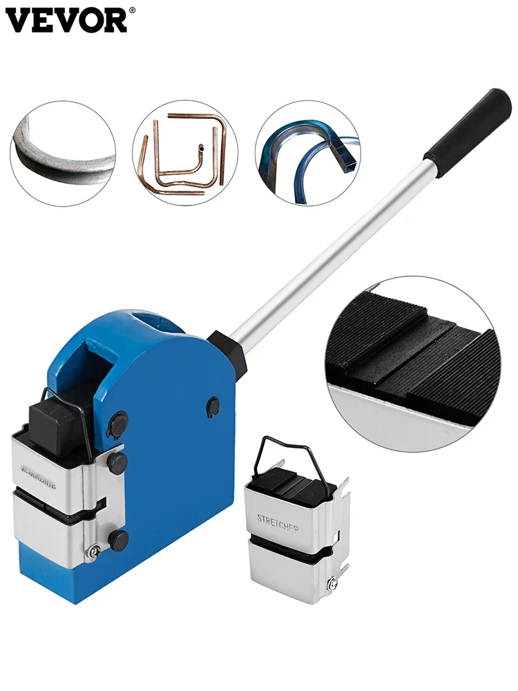 Vevor manual moldar dobra formando kit de encolhimento e maca de chapa metálica com 2 mandíbulas 1 alavanca compuesta de habitação