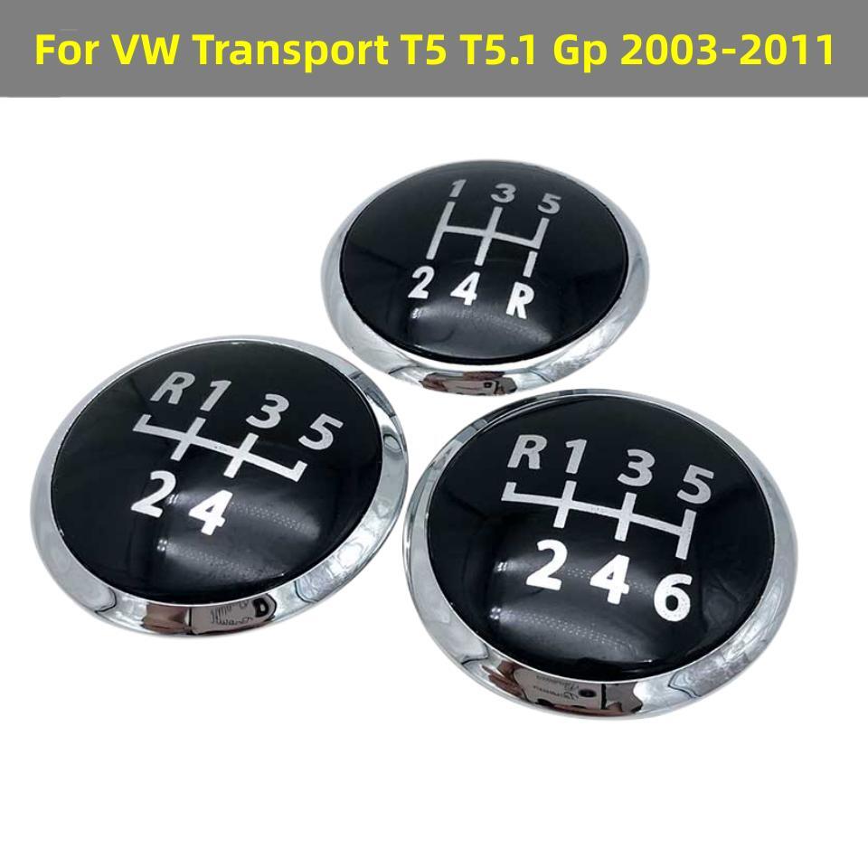 Palanca de Cambios Manual de 5/6 Velocidades, Cubierta de Palanca de Cambios para VW Transport T5 T5.1 Gp 2003 2004 2005 2006 2007 2008 2009 2010 2011