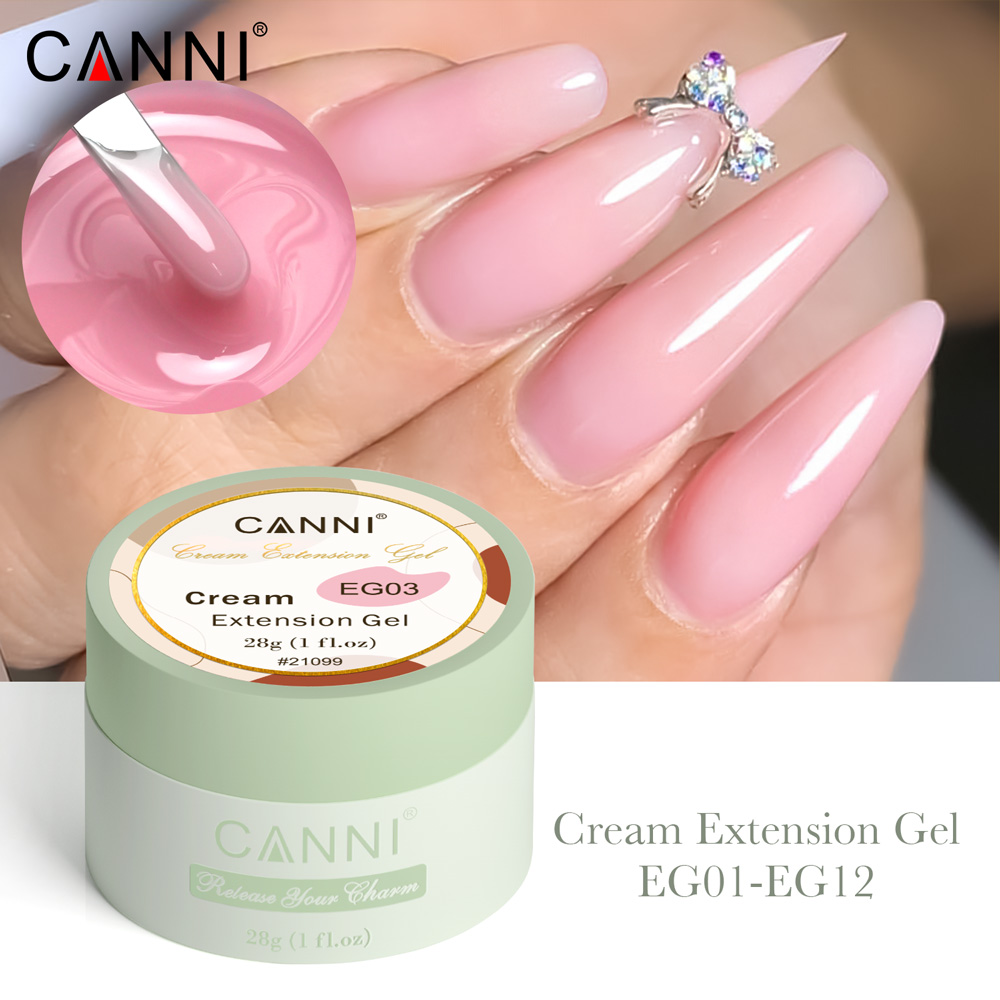 Venalisa CANNI Texture cremosa Estensore Gel gelatina Autolivellante Gel gelatina senza bruciare UV LED Costruzione manicure per unghie