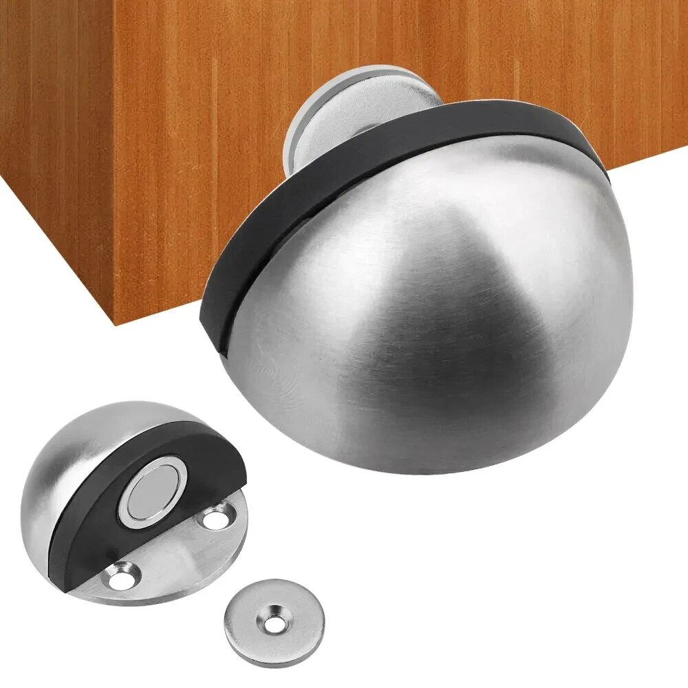 Magneet Deurstoppers Roestvrijstalen Deurstopper Deuren Houder Home Improvement Verborgen Deurstop Meubelbeslag