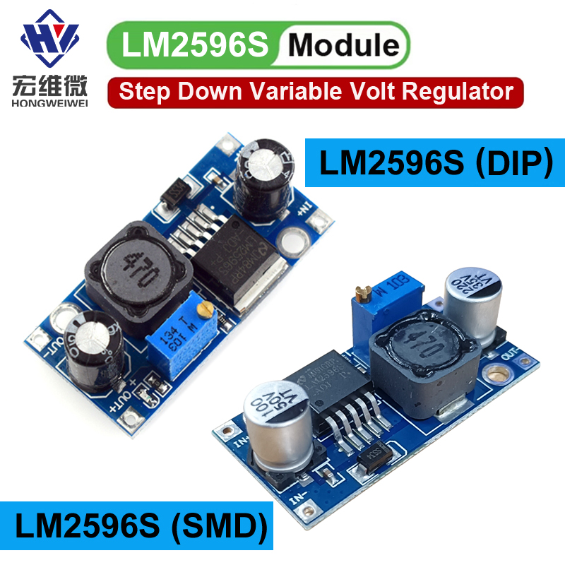 10 STKS LM2596 LM2596S DC-DC Step Down Variabele Volt Regulator Ingang 3.0-40 V Uitgang 1.5-35 V Verstelbare Buck Converter Elektronische