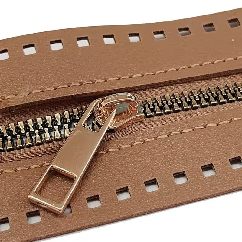 27 cm langer PU-Taschenreißverschluss, Reißverschluss für Handtaschen, gewebte Taschen, Kleidung, Lederreißverschlüsse, austauschbare DIY-Nähzubehörteile