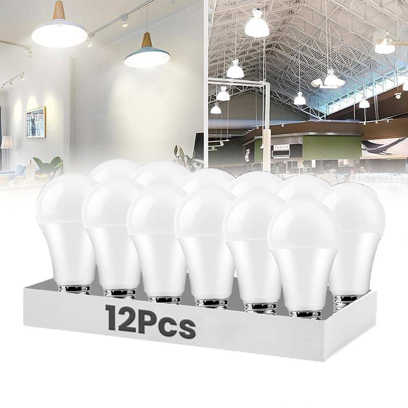12 Uds. Lámparas de bombilla LED E27 AC220V 240V Bombilla de potencia Real 20W 18W 15W 12W 9W 5W 3W Lampada sala de estar hogar LED Bombilla