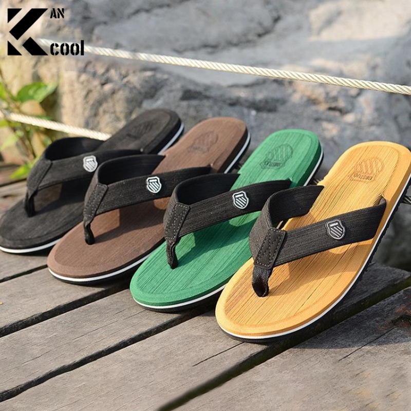 2023neue Männer Hausschuhe Eva weiche Seiten Schuhe Garten Sandstrand Schuhe Keile süße Sandalen Anti-Rutsch-Plattform Flip Flops für Stenio