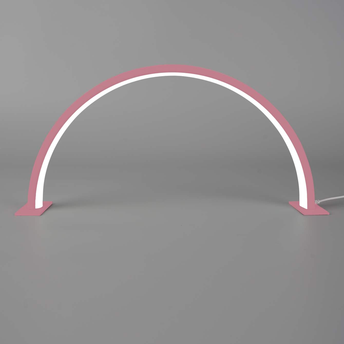 Lámpara de belleza para el hogar, decoración de uñas en forma de U de media luna, salón de belleza, escritorio, cuidado de uñas, lámpara de escritorio de trabajo LED simple