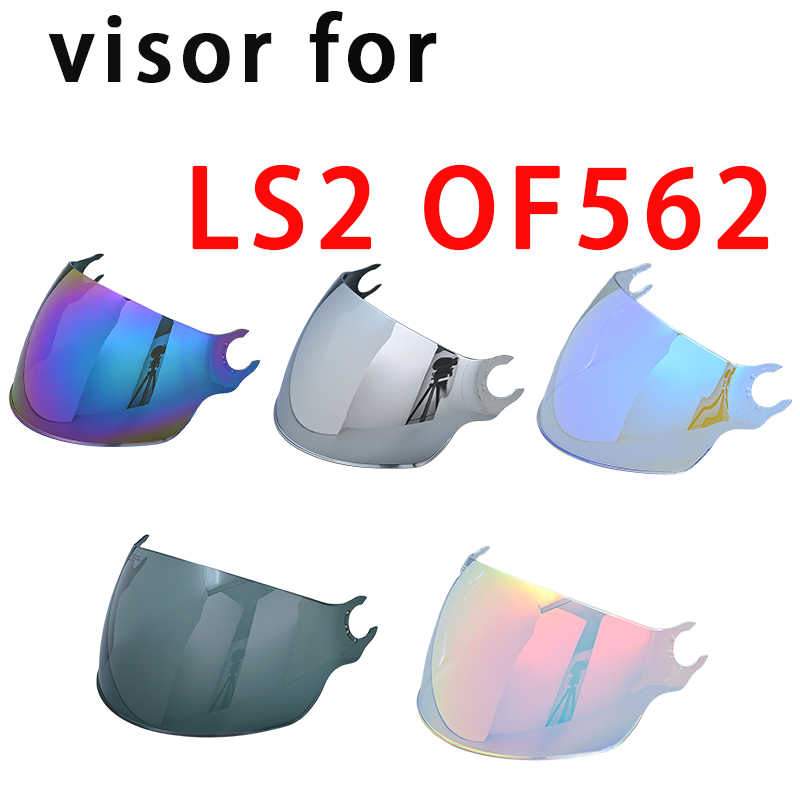 Visera para casco LS2 AIRFLOW, lente protectora contra el viento para LS2 OF 562, piezas de repuesto de lentes de casco of562