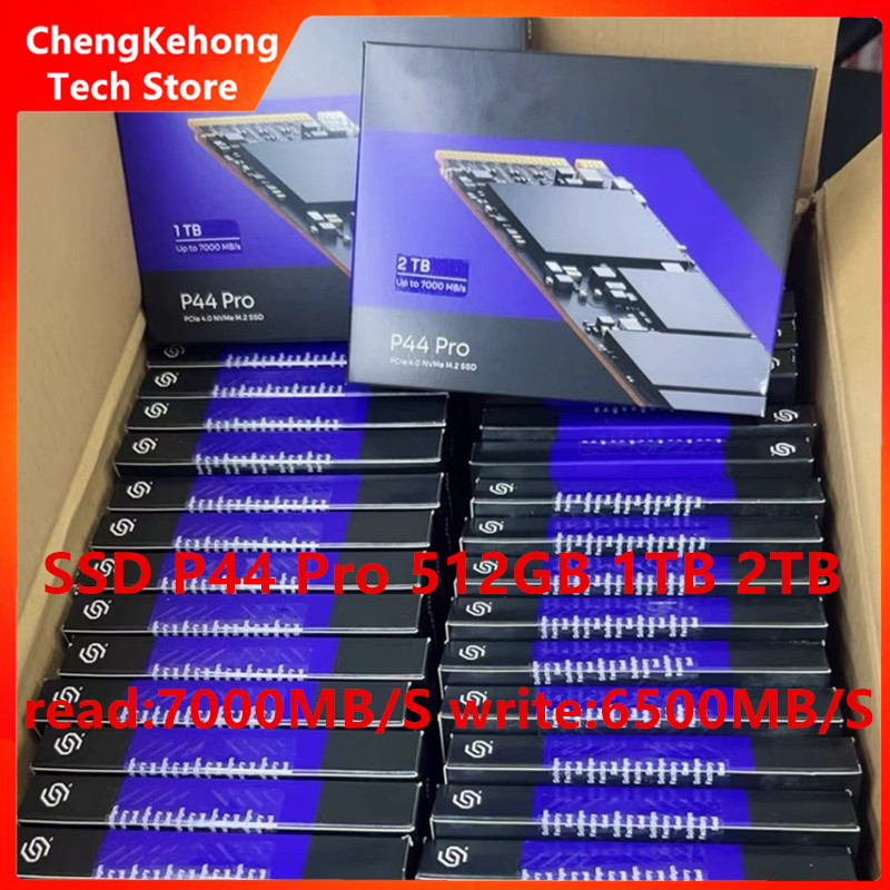 Novo original para SOLIDIGM & Hynix Intel SSD P44 Pro 2T 1T 512G M.2 2280 NVMe PCIe 4.0X4 DRAM Cache Unidade de estado sólido