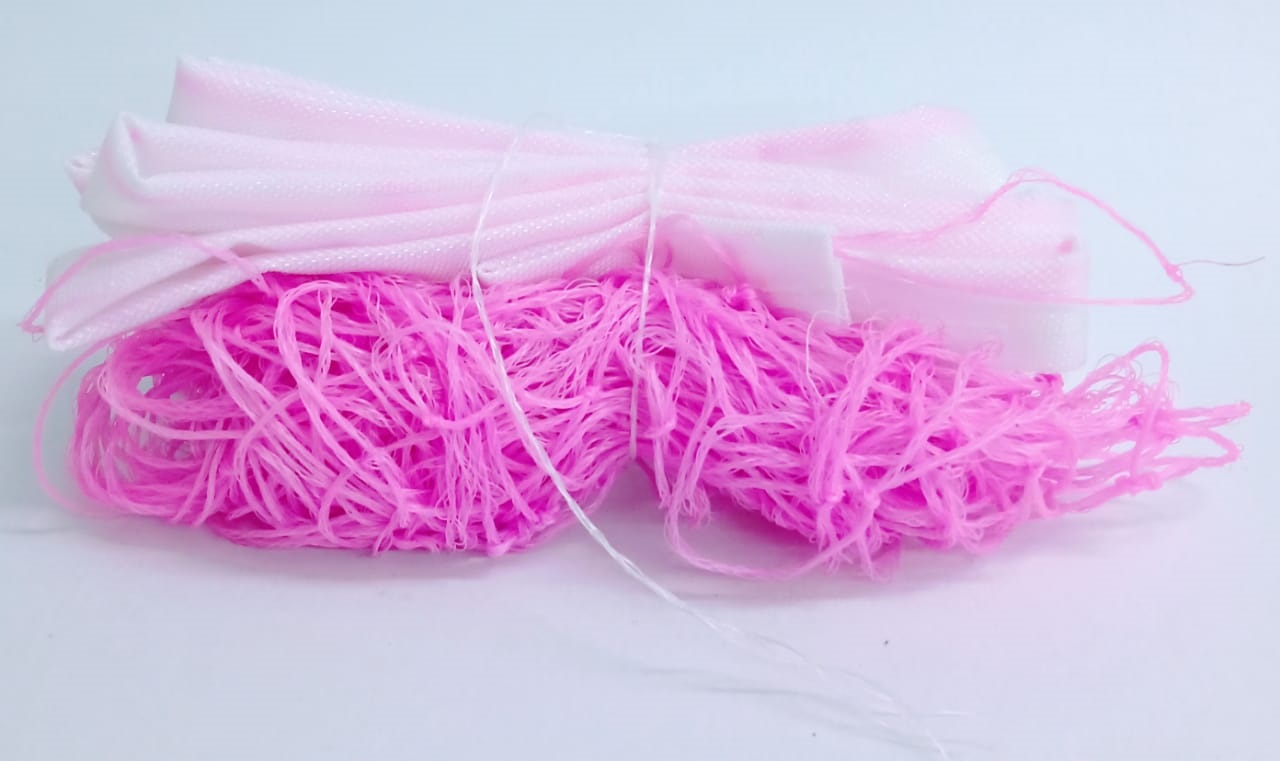 Biribol Network 5 Metri con 1 Striscia Rosa Rignel, Giocattolo Impilabile e Separabile per Bambini