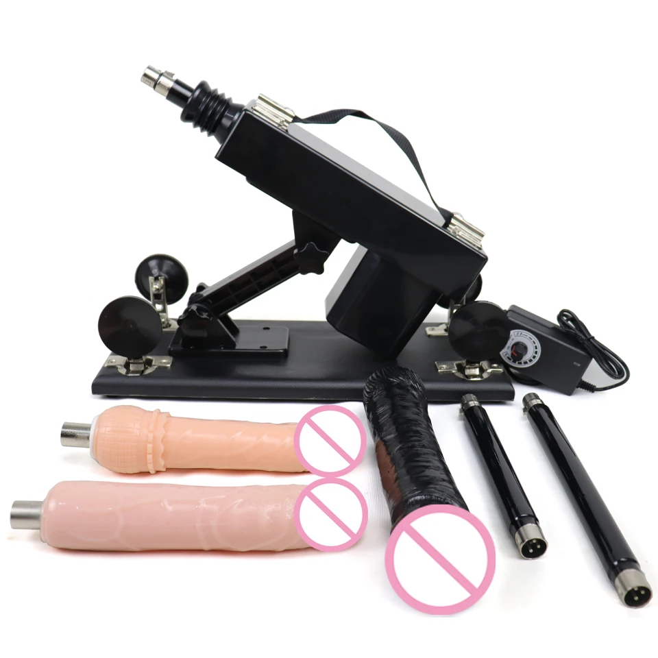 Machine sexuelle automatique Fredorch A2, vibromasseur avec différents dildos et machine de masturbation anale pour hommes et femmes.