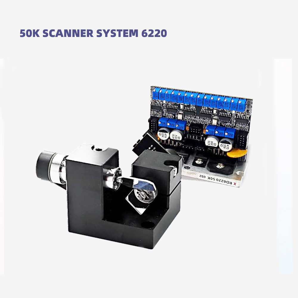 RD6220-50K scanning galvanometer system laser show parts scanner system diy laser system parts