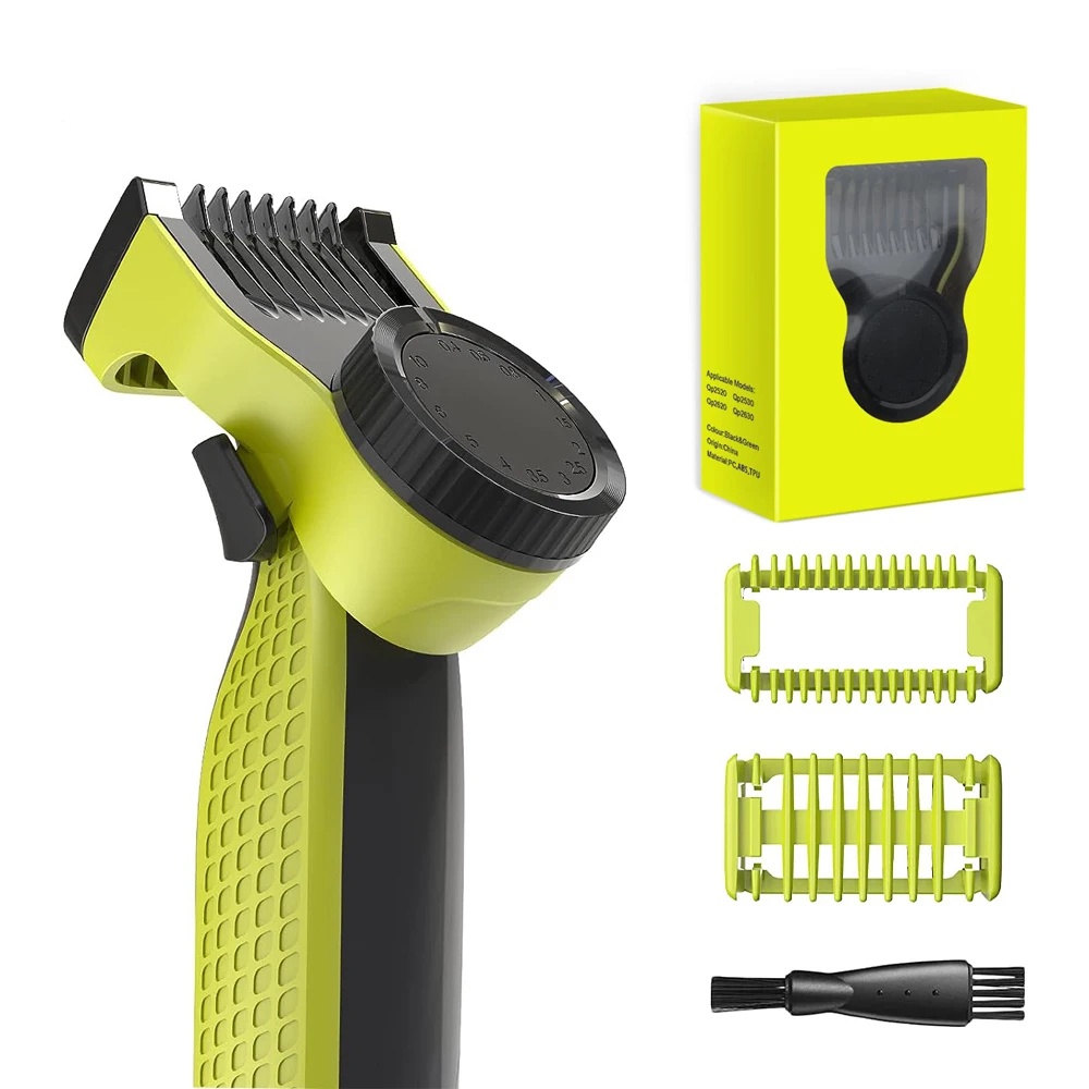 Protectores de peine guía 2025 para una hoja QP2520 QP2530 QP2630 QP2620 Afeitadora eléctrica Kit ajustable de 14 longitudes