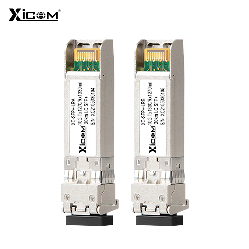 10G SFP + โมดูลใยแก้วนำแสง20Km LC Simplex Fiber SFP โมดูล Singlemode Cisco/Mikrotik/huawei Switch รองรับ