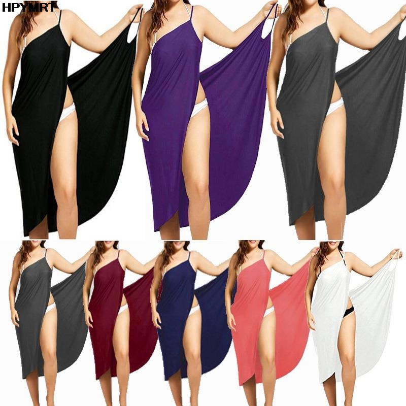 女性用ノースリーブビーチドレス,ハンギングシャツ,無地,セクシー,クロスオーバー,夏服,コレクション2022