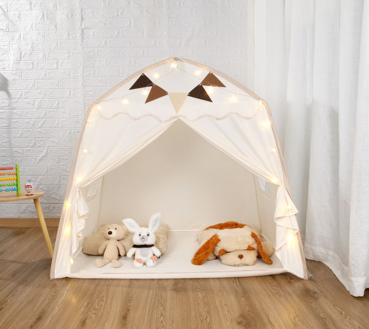 Tente de jeu pour enfants, château de princesse pour garçons et filles, maison de jeu intérieure et extérieure, jouet pour tout-petits, cadeau