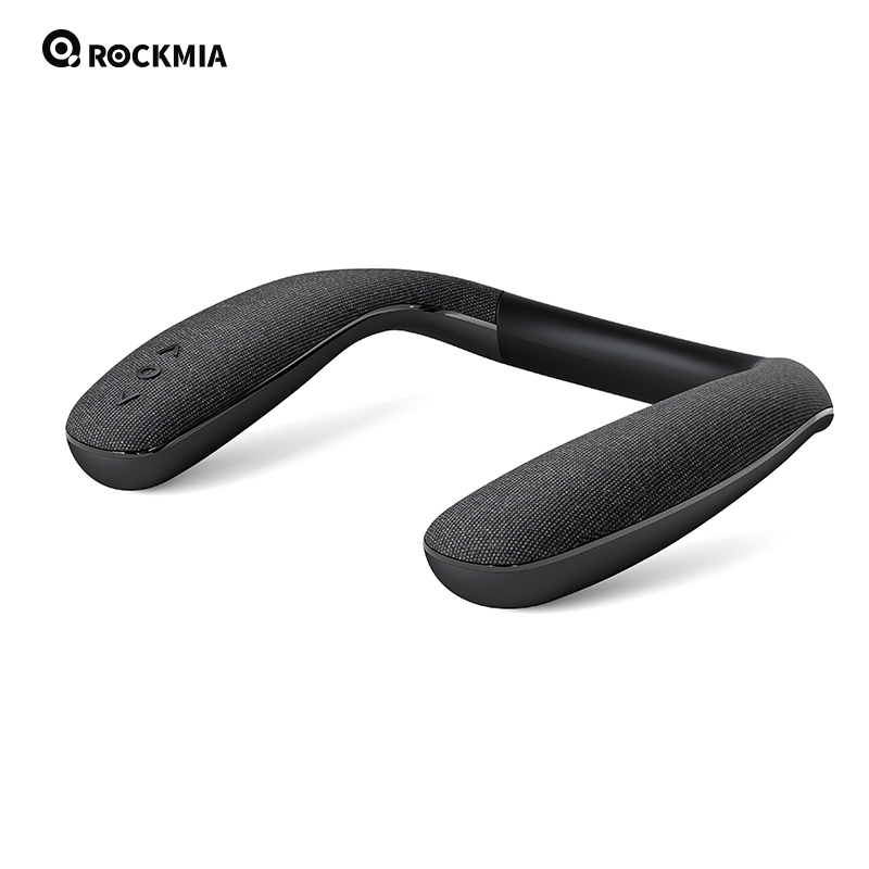 Rockmia EBS-908 Neckband Speaker Wireless Bluetooth 5.0 U-Sharp 6W Portable Bass Box for Gaming Traveling Walking & Cycling