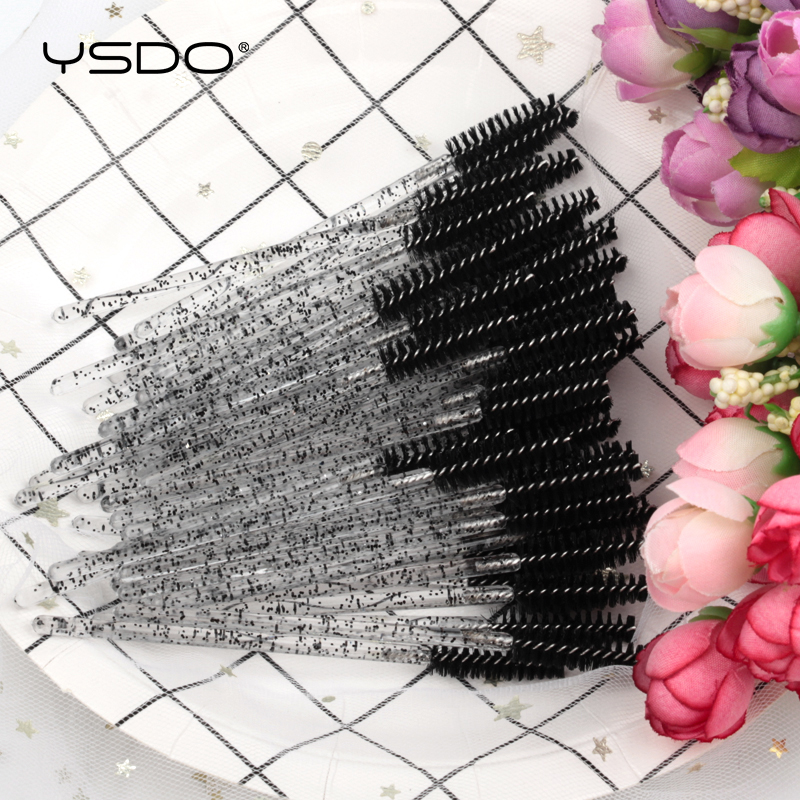 Brosses à cils, outils d'extension de faux cils, brosse à sourcils, baguettes de Mascara, applicateur, bobines, outil cosmétique, 5/50 pièces