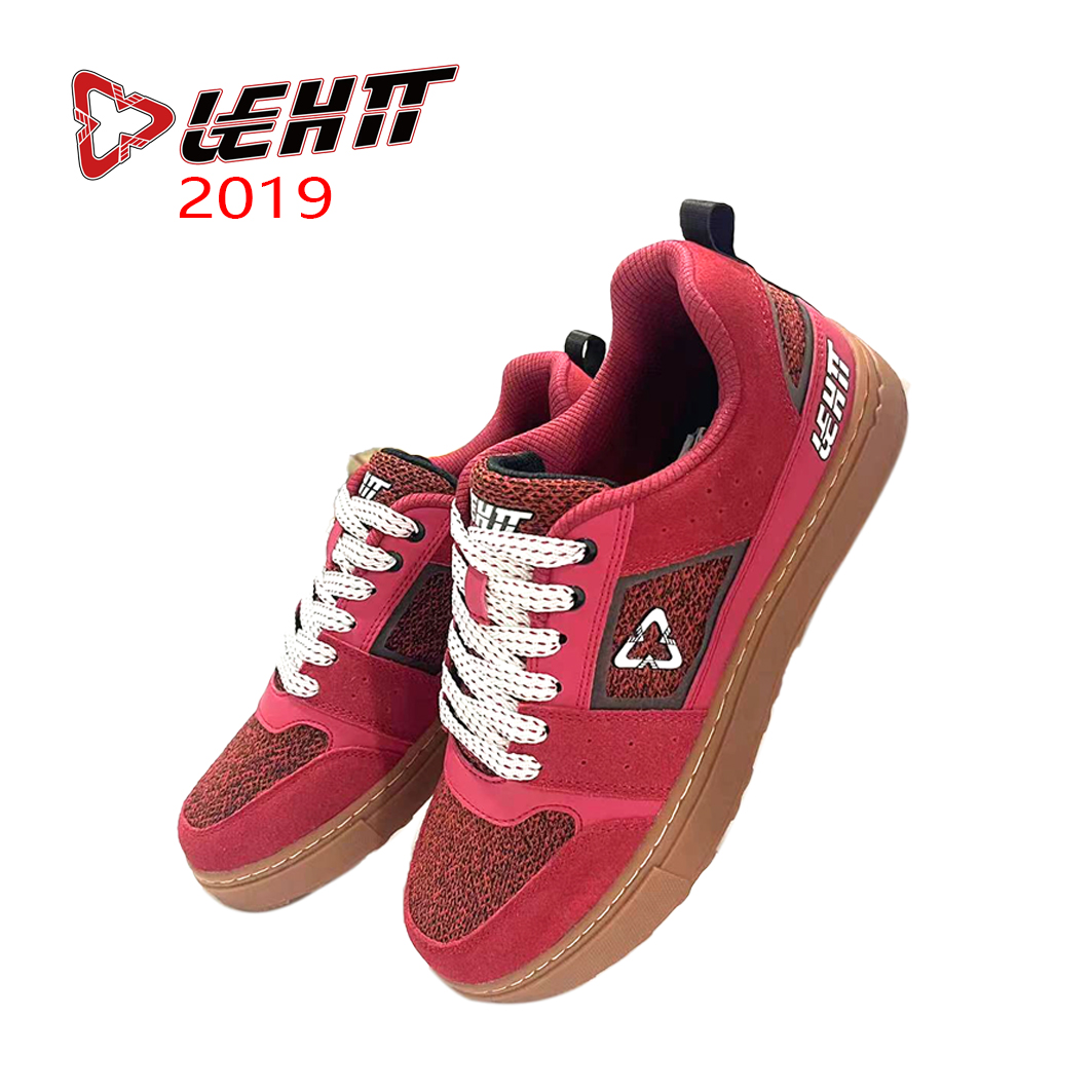 LEHTF Chaussures de vélo de descente 3D pour hommes, chaussures de vélo de montagne, chaussures d'entraînement de skateboard, déverrouillage de degré