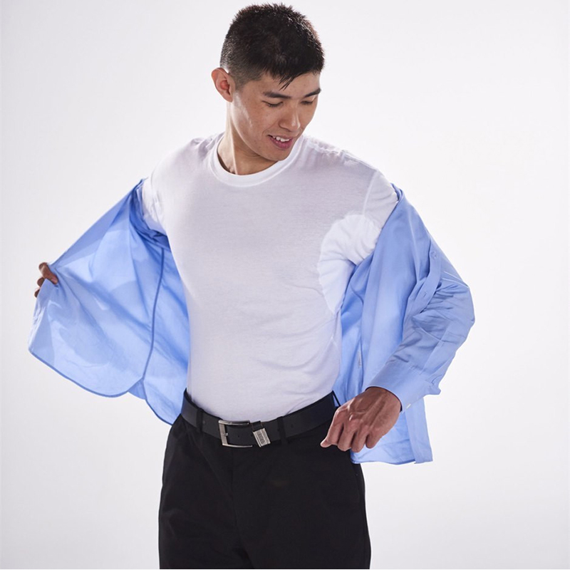 WESPROJECT Micro Modal Sports Anti Sweat Proof Camiseta Slim Fit Crew Neck Camiseta Preta