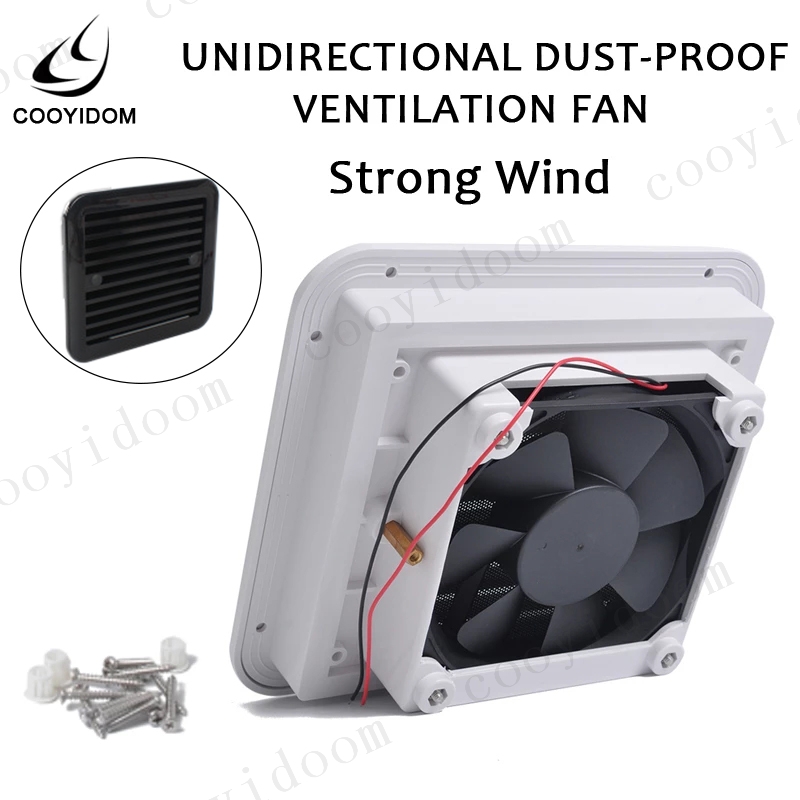 Debu Kipas Ventilasi Kafilah Side Exhaust Air Outlet Vent untuk RV Motorhome Trailer Perahu Yacht Caravan Kemping Caranvan