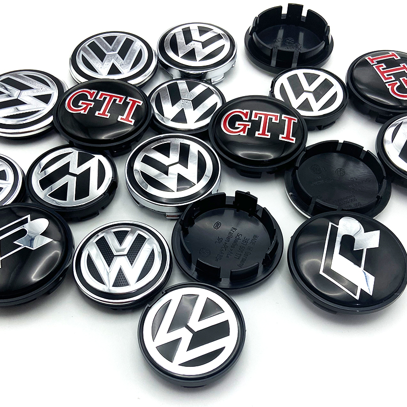 4 stücke 55mm 63mm 56mm 60mm 65mm 70mm Auto Styling Rad Center Cap hub Abdeckungen Abzeichen Zubehör Für VW Volkswagen Golf GTI Polo