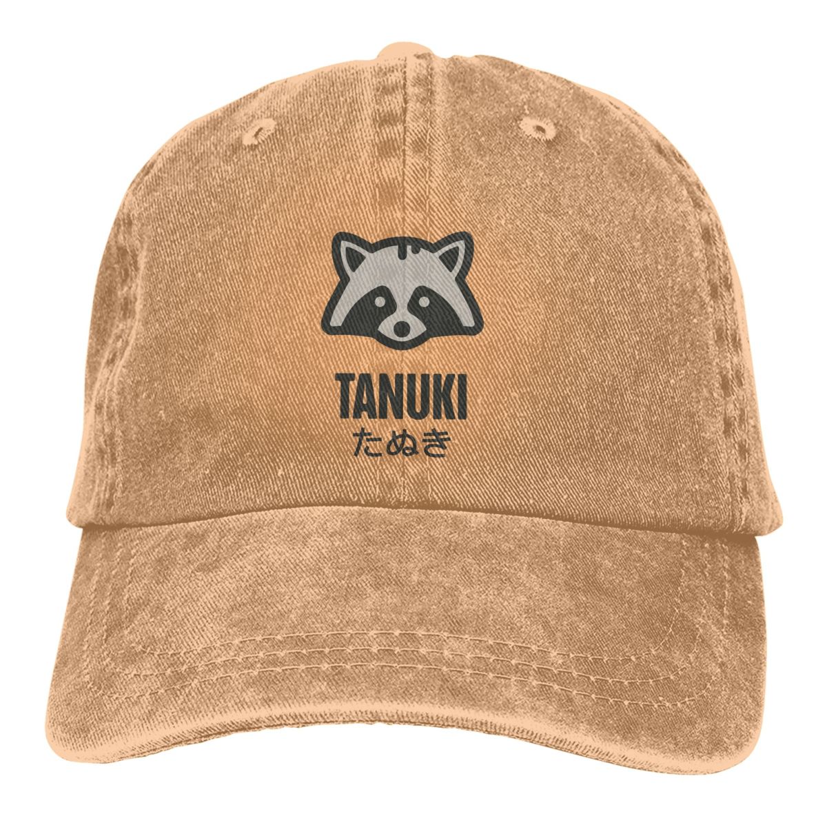 Kawaii Tanuki japoński szop pies czapka z daszkiem czapka z daszkiem mężczyźni kapelusze kobiety osłona przeciwsłoneczna Snapback szop śliczne czapki ze zwierzętami