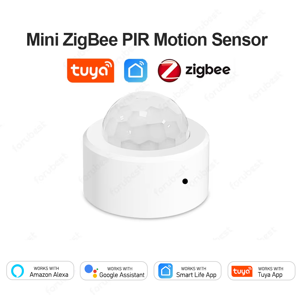 Tuya Mini ZigBee PIR датчик движения умный инфракрасный детектор человеческого тела охранная сигнализация работает с Alexa Google Assistant