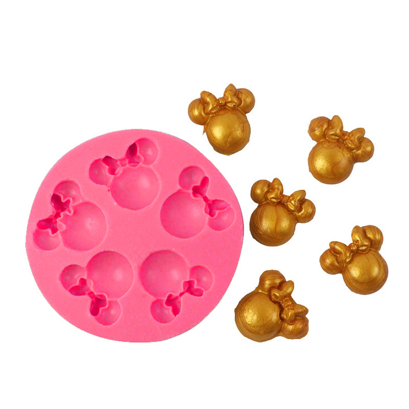 Strik Mouse Siliconen Sugarcraft Hars Gereedschap Cupcake Fondant Cake Decoreren Tools