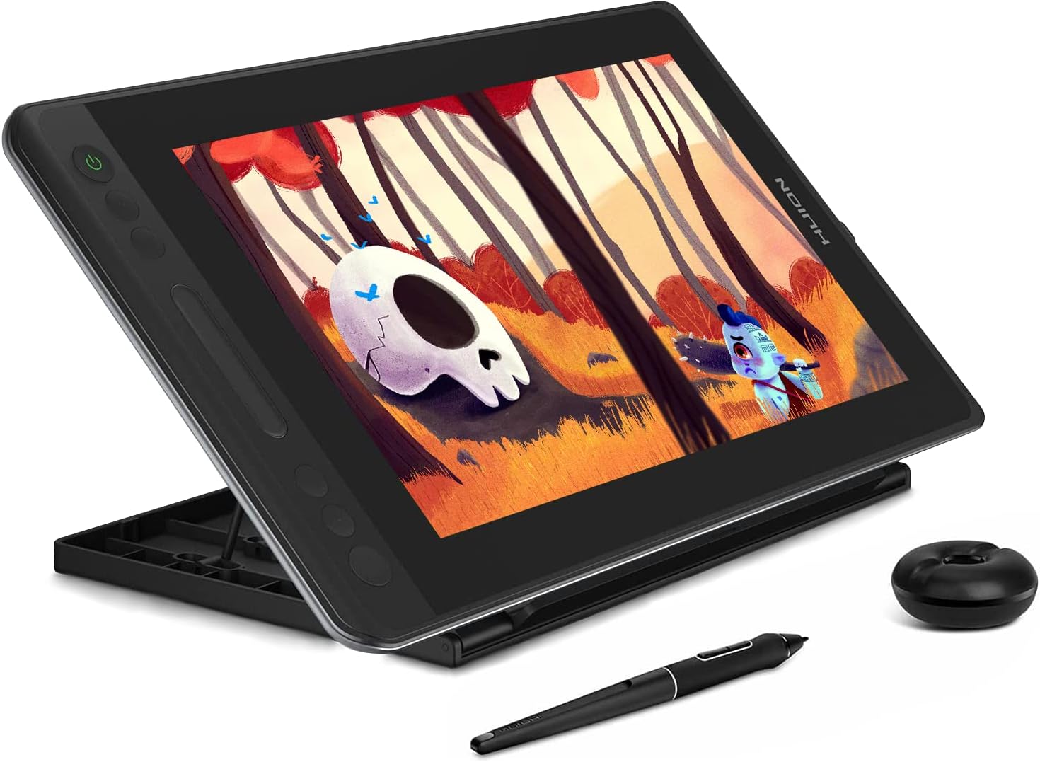 HUION KAMVAS Pro 13 GT-133 Wyświetlacz piórkowy Cyfrowy tablet graficzny Monitor Tablet piórkowy bez baterii Monitor do rysowania z funkcją pochylenia