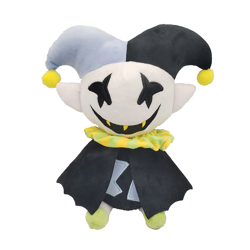 25CM Jevil Talking Plush Toy Cartoon Game Dolls Wypchana miękka zabawka Świąteczny prezent urodzinowy dla dzieci