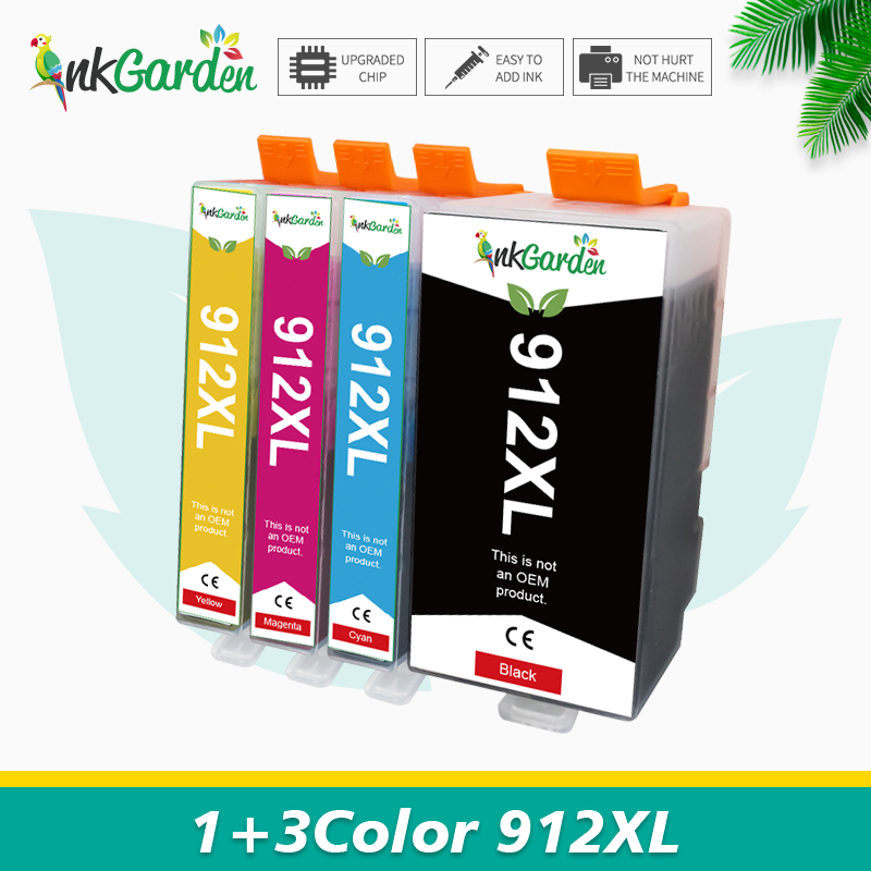Cartucho de tinta 912XL para impresora HP 912 XL HP912 Compatible OfficeJet 8010 8012 8013 8015 8017 8018 8020 8022 8023 8026 8028 8035